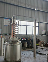 Alambics à double paroi Distillateurs de vodka Colonne de reflux 6 "8" 12 "Équipement de distillerie Cuivre Moonshine Still Whisky Gin Rhum