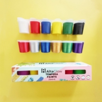 Nouveau produit, peinture acrylique en bandelettes, haute couverture, pas cher, vente en gros, 6 couleurs, 25 ml, pour étudiants
