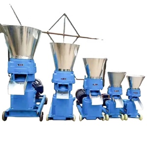 Gà, gia súc, cừu và thức ăn gia cầm nguyên liệu khác nhau làm cho viên bằng máy nghiền thức ăn viên - Product Image 1