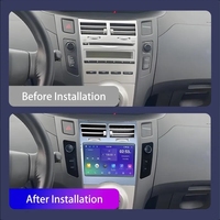 Pantalla Táctil de 7 Pulgadas con Android 14 para Tablero de Auto, 2DIN, 1 Año de Garantía, Carplay Inalámbrico, GPS, Bluetooth, USB, DVR para Yaris XP90 Vtiz 2005-2012