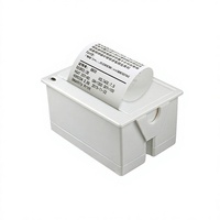 Imprimante thermique de reçus et codes-barres 58 mm, module d'imprimante à panneau intégré noir et blanc avec USB RS232/TTL