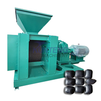 Machine à briquettes de charbon de bois personnalisée en forme d'oreiller, machine à presser les boules de poudre de charbon, machine à briquettes de charbon de bois