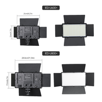Éclairage photographique Le plus populaire Rechargeable U800 40 Watt Panneau LED professionnel pour la photographie Lumière vidéo pour appareil photo