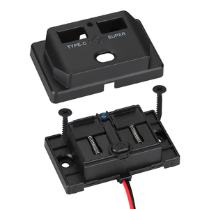 Bán Buôn 66W Type-C + USB Giao Diện Kép Nhanh Chóng Sạc Xe Bảng Điều Chỉnh Với Chuyển Đổi 12V Chuyển Đổi Độc Lập Xe Sạc Bảng Điều Chỉnh - Product Image 5