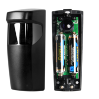 Sensor Fotoeléctrico Infrarrojo Inalámbrico de 12V 24V, Tipo Batería/Reflejante/Láser, para Puertas, Ventanas y Abridores de Portones Correderos