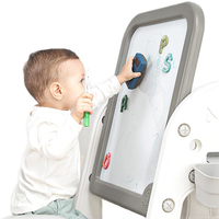 Belle matière nouvelle tablette de dessin magnétique réglable en hauteur 3 en 1 Tables et ensembles de chaises pour enfants
