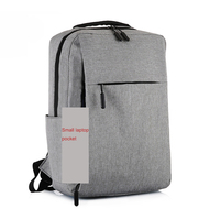 Logo personnalisé 15.6 pouces étudiant sac à dos pour ordinateur portable voyage d'affaires étanche Oxford sac d'école USB à la mode lettre Polyester