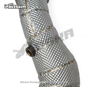 Tuyau d'échappement en acier inoxydable BK pour VW <span class=keywords><strong>Golf</strong></span> <span class=keywords><strong>7</strong></span>/<span class=keywords><strong>7</strong></span>.5 MK7/MK7.5 <span class=keywords><strong>GTI</strong></span> 2.0T 2014-2020, échappement droit - Product Image 2
