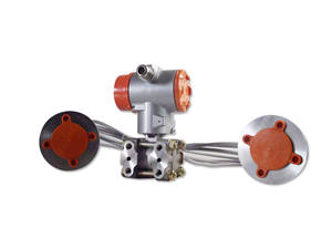 جهاز إرسال بحبل غشاء محكم عن بعد بمستوى dp من خزان ، غشاء فلانج واحد - Product Image 3