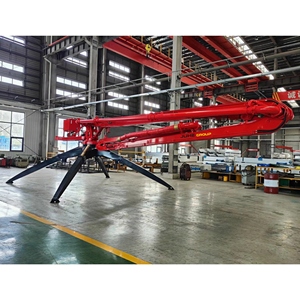 JIUHE 15m 17m Hydraulic <b>Concrete</b> Pump Placing Boom Distributor Mobile <b>Concrete</b> Spider Boom <b>Concrete</b> Boom Placer - Product Image 1