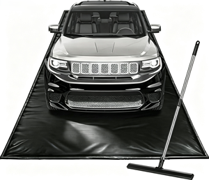 Tapis <span class=keywords><strong>de</strong></span> garage en PVC imperméable et antidérapant, très vendu, avec raclette pour lavage et stationnement <span class=keywords><strong>de</strong></span> voitures - Product Image 1