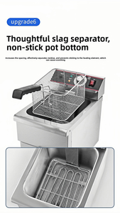 Friteuses électriques commerciales, en modèles à un ou deux cylindres, sont disponibles à bas prix pour l'<span class=keywords><strong>achat</strong></span> en gros. - Product Image 5