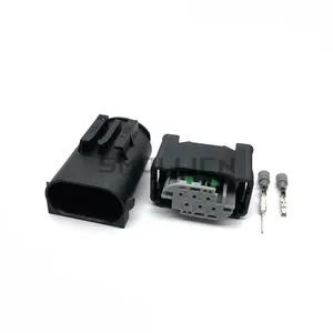 Conector de Pedal de acelerador para coche, Sensor de válvula de acelerador, 1-967616-1 7M0973119 Tyco Amp 6 Pin 0,6 MM, para BENZ BMW