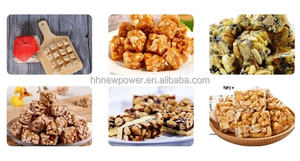Máquinas de dulces de sésamo Línea de producción de barras de nueces Creal Línea de producción de turrón de maní completamente automática - Product Image 2