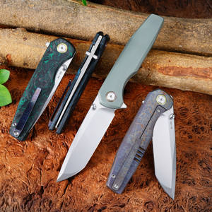 Couteau pliant tactique en alliage de titane/fibre de carbone VG-10 avec roulements à billes en céramique GT-T0071-<span class=keywords><strong>4</strong></span> - Product Image 3