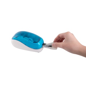 Engrapadora <span class=keywords><strong>Eléctrica</strong></span> Portátil sin Grapas, Capacidad para 25 Hojas, Tamaño de Grapa 26/6, <span class=keywords><strong>Papelería</strong></span> de Oficina sin Esfuerzo, Plástico - Product Image 2