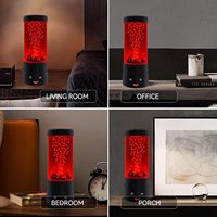 Tsinye volcan veilleuse réaliste éruption volcanique veilleuse pour enfants adultes volcan lave lampe pour décor de bureau à domicile