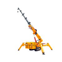 Grue araignée 3T 5T 8T 10T 12T 14T Fabrication de grue Spyder Mini grue télescopique à vendre