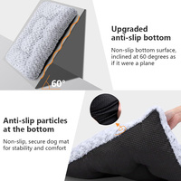 Mousse à mémoire de forme xl grand coussin orthopédique imperméable et apaisant pour animaux de compagnie canapé-lit pour chat et chien