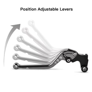 Palancas de Freno y Embrague de Aluminio CNC NICECNC de 170 mm para <span class=keywords><strong>Yamaha</strong></span> Raptor 700/R/SE 2008-2019 2020 - Product Image 4