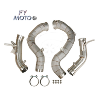 Tuyau de descente d'échappement pour Mercedes BENZ E63 E63S AMG M177 2020 + avec OPF Fit GT63 4 portes EURO avec bouclier thermique