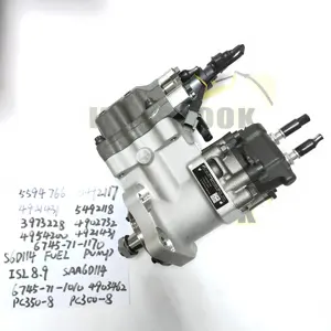 ISL8.9 Engine spare parts Saa6d114 5594766 4921431 5492118 3973228 fuel injection pump 6745-71-1010 for Komatsu PC350-8 PC300-8