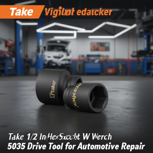 Take 1/2 Inch Hex <b>Socket</b> Wrench 5035 Drive Tool for Automotive Repair - Product Image 3