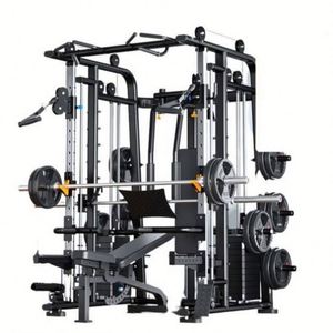 Equipo de Entrenamiento Integral de Acero Smith Equipments, Equipo de Gimnasio, Soporte para Sentadillas, Power Rack, Duradero, Fabricado en EE. UU. - Product Image 3