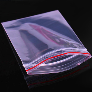 Nhựa trong suốt PE đóng lại được <span class=keywords><strong>Zip</strong></span> Poly Túi tùy chỉnh 2mil 4mil 6mil nắp kéo khóa con dấu không thấm nước dây kéo túi - Product Image 1