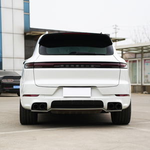 Pour <span class=keywords><strong>Cayenne</strong></span> 2011-2017 Modification de voiture mise à niveau 2024 Turbo GT Kit de carrosserie pare-chocs avant phares LED échappement Sport - Product Image 5