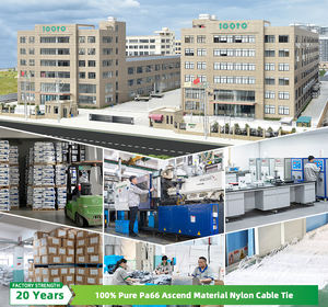 الشركة المصنعة لكابل IGOTO علاقات بسحاب نايلون قفل ذاتي PA66 + نايلون + كابل + روابط - Product Image 3