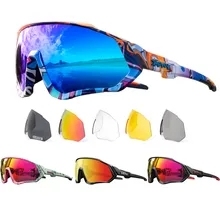 <span class=keywords><strong>Kapvoe</strong></span> hommes femmes cyclisme lunettes de soleil vtt vélo lunettes polarisées cyclisme lunettes sport randonnée équitation lunettes - Product Image 2