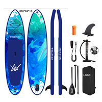 Planche de SUP gonflable CE 11'6 pour Stand Up Paddle, Surf et Activités Aquatiques