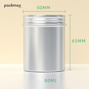 50*65mm Food Grade Aluminum Tin for Supplements Vitamins Calcium <b>Tablets</b> - Metal Pill Storage <b>Container</b> Wholesale - Product Image 3