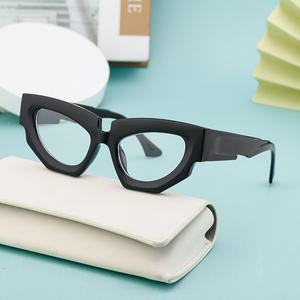 Lunettes de soleil œil de chat style européen unisexe, monture PC grise, protection UV400, mode extérieure, transmittance classe 2 - Product Image 2