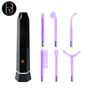 Thuisgebruik Apparatuur Elektrotherapie Draagbare Gezichtshuid Haarverzorging Hoogfrequente Therapie Toverstaf - Product Image 2