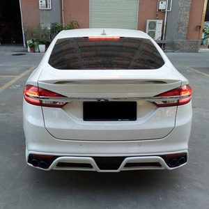 Car Rear Bumper <b>Splitter</b> Diffuser <b>Lip</b> Bumper Protector Rear <b>Lip</b> For Ford Mondeo ST 2013-2017 Body Kit Car Accessories - Product Image 1