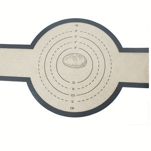 Non-stick Heat Resistant Reusable <b>Silicone</b> <b>Baking</b> Mats <b>Silicone</b> Bread Sling With extra Long Handles for Dutch Oven - Product Image 2
