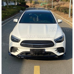ลิ้นกันชนหน้ารถยนต์ สปอยเลอร์ดิฟฟิวเซอร์ สำหรับ Mercedes Benz E-Class 2019-2022 ชุดแต่งรถยนต์ - Product Image 2