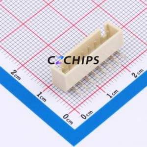 BX-HA2.54-8PWZ-GW Wire-to-Board Pin Header Bent Lead Through Hole,P=2.5mm Connector 1x8P 2.5mm Right Angle Insert 8P - Product Image 1