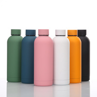 Termo Personalizado de Doble Pared con Aislamiento al Vacío para Bebidas Frías y Calientes, Botella de Agua Deportiva Térmica de Acero Inoxidable