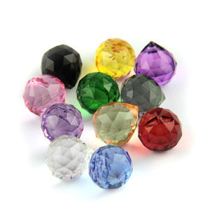 Honor of Crystal, Prisme en verre multicolore exquis à facettes multiples, Décoration <span class=keywords><strong>lumineuse</strong></span> suspendue en cristal économique, <span class=keywords><strong>Boule</strong></span> de cristal transparente - Product Image 6