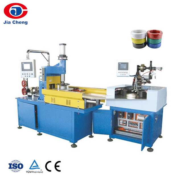 JIACHENG Electric Automatic Copper Wire Cable Wire Motor Coiling Winding Packing Machine