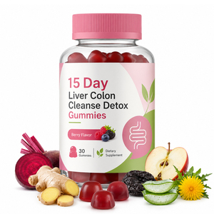 High Quality 15-Day <b>Liver</b> Colon Cleanse <b>Detox</b> Gummies Supports Digestion and Immunity Not for Pregnant Women - Product Image 1