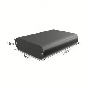 EBM Electronic Control Box Enclosures Customization Aluminium Case <b>Sandblasting</b> Finish IP54 Protection Power Amplifiers Housing - Product Image 5