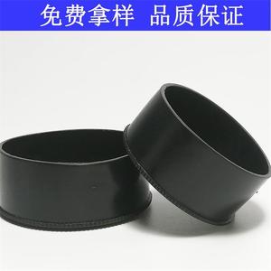 Tapa Redonda Negra de Plástico Hanzhe para Latas, Tamaño Personalizable - Product Image 2