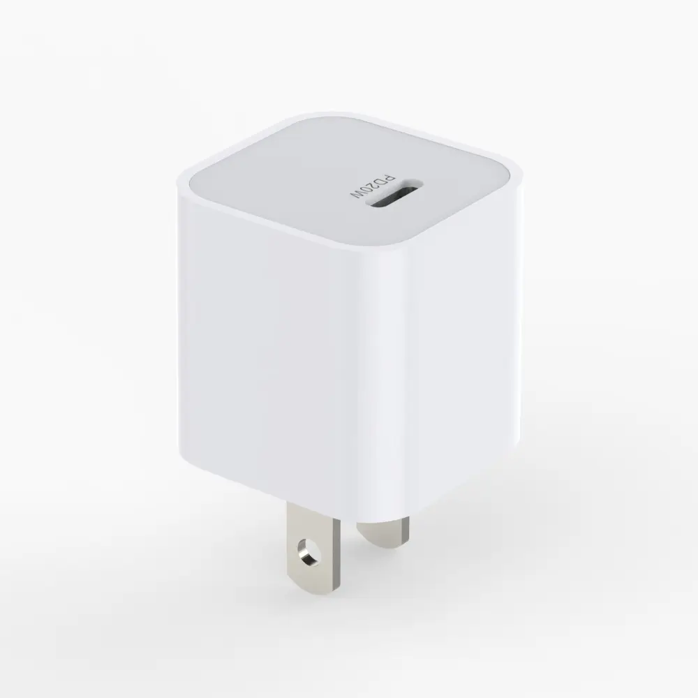 Oem Mini 20W Pd Charger Type C Wall Charger Cargador Usb I Telefoon Reizen Opladers Voor Apple 20W usb-C Power Adapter