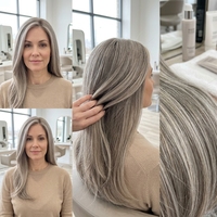 Peluca Judía Realista Multidireccional con Encaje en la Parte Superior y Reflejos, Sheitel de Aspecto Natural para Modestia y Moda