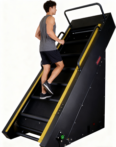 Тренажер для подъема по лестнице Tronzen <span class=keywords><strong>PL</strong></span>-002, электрический, прочный, регулируемый, для коммерческого использования, с LED-экраном, 10 уровней сопротивления - Product Image 2