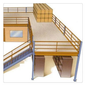 ODM / OEM Estrutura De Aço Sótão Estilo <span class=keywords><strong>Loft</strong></span> Racking Plataforma Sistema De Piso Mezanino - Product Image 1